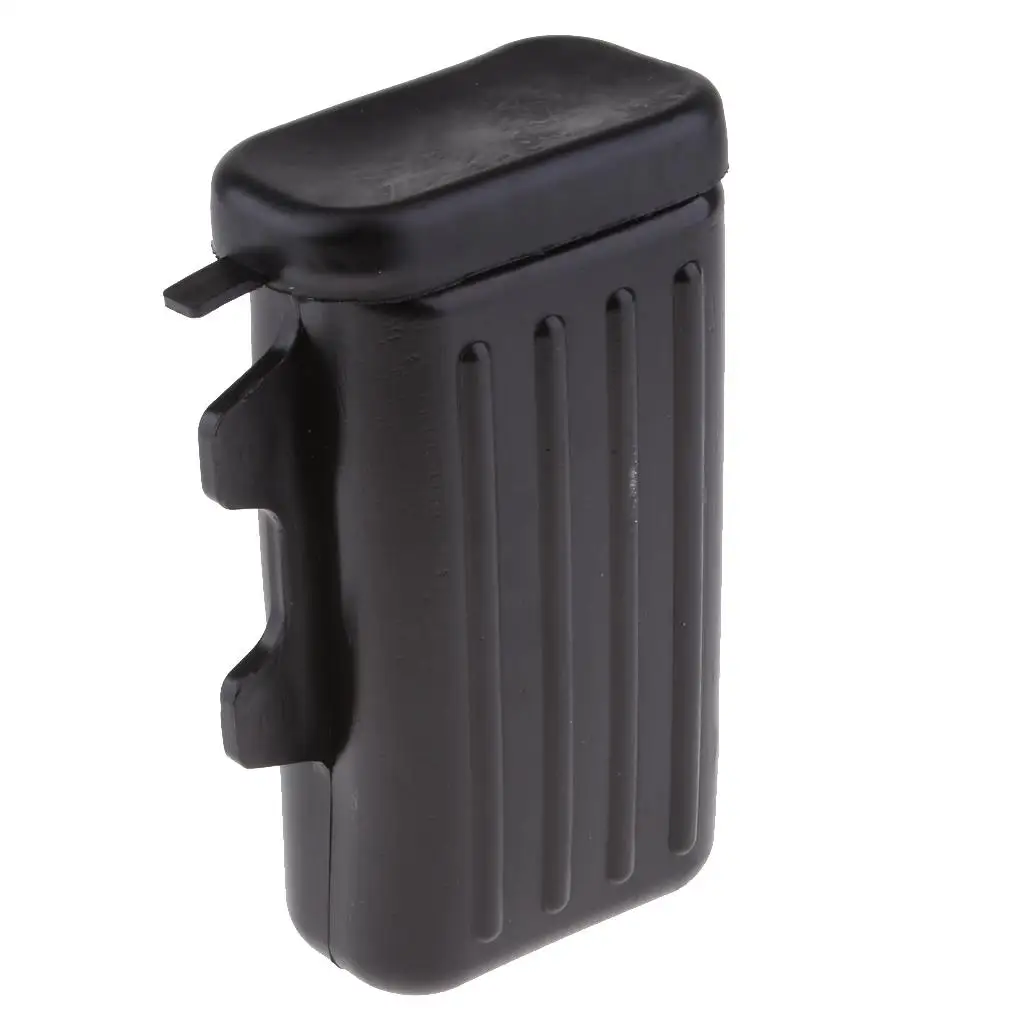 Black Tool Box Holder Container Universal for for Suzuki DR250 Djebel TW200