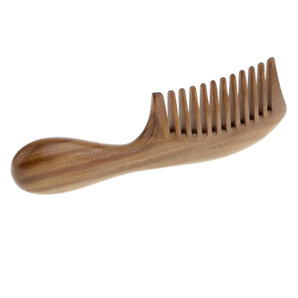 Handmade    Scent Hair Combs - Antistatic Natural Hair Der Wooden Comb (Wide )