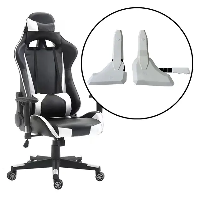 2 pezzi sedia da gioco regolatore angolare sedia da gioco in pelle PU  resistente facile da installare regolatore angolare a 180 gradi per sedile da  gioco - AliExpress