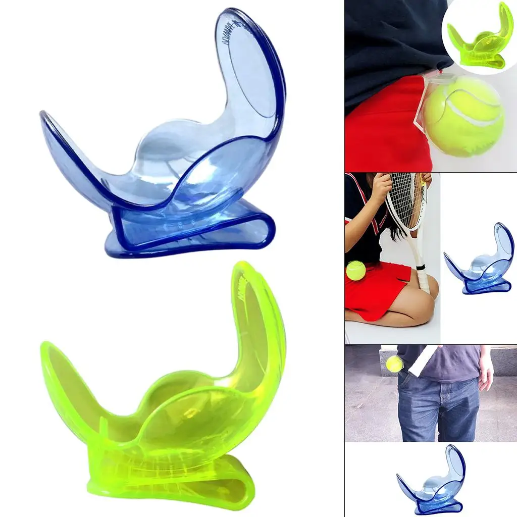 ABS Transparent Professional Tennis Ball Clip Convenient Training