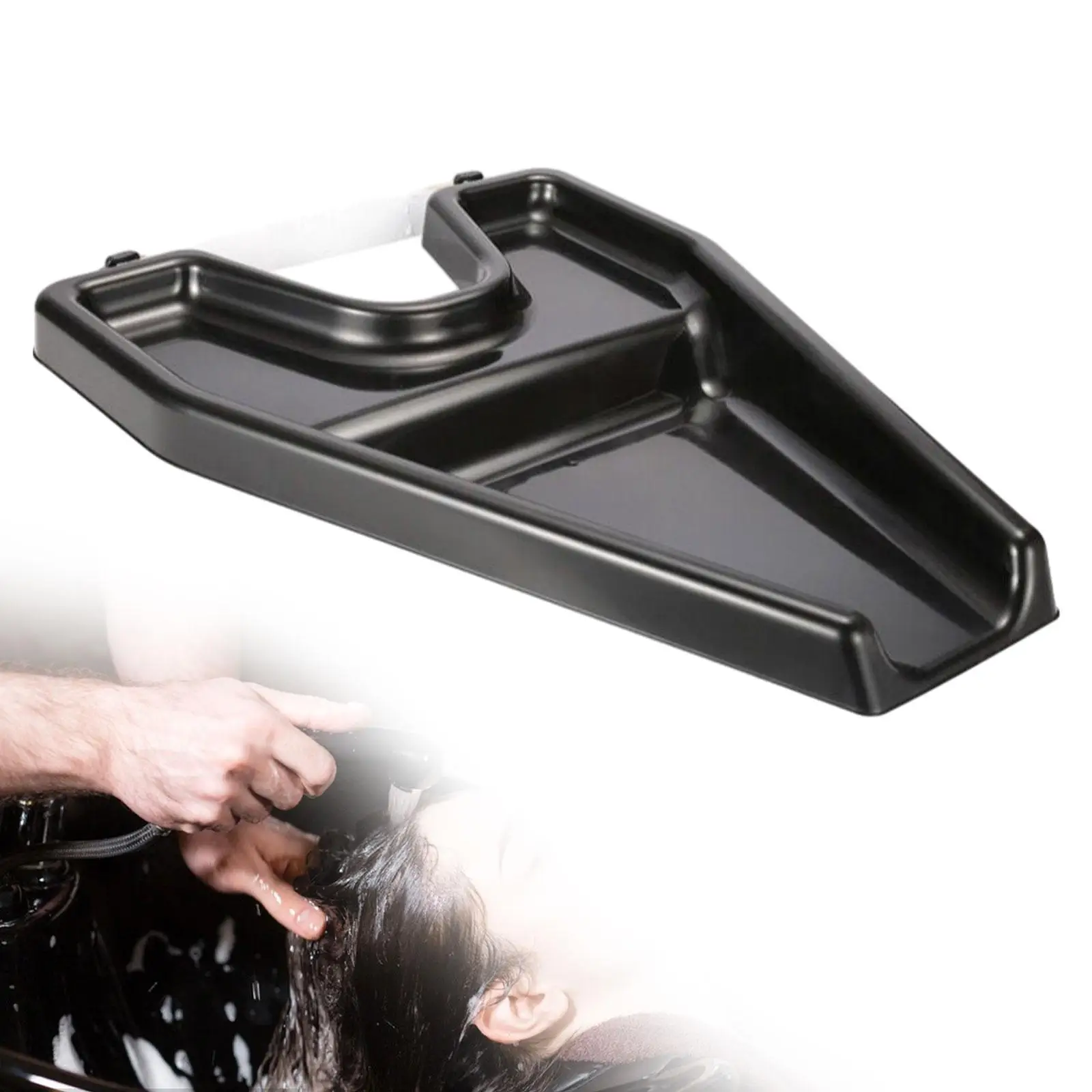 Shampoo Basin Wash Hair in Bed Rinse Basin Professional Hair Washing Tray Portable for Seniors Carers Children Bedside Disabled