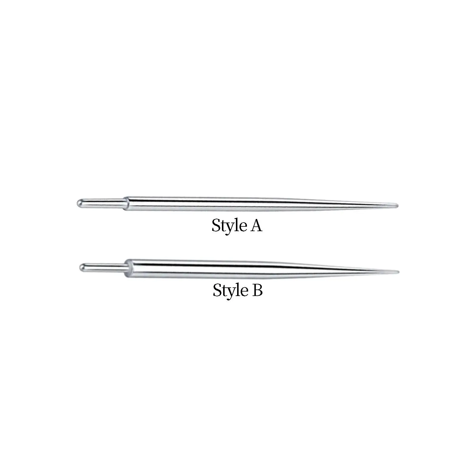 Threaded Taper Stainless Steel Durable Assistant Tool Taper Piercing Tool for Threadless Jewelry Navel Internal Thread Tragus