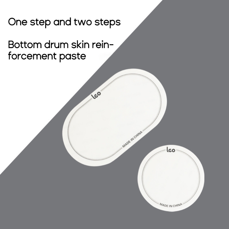 G92F Bass Drum Head Pad Impact Patch Schützende Drum Head Patches Drumhead Protector – Detail 9