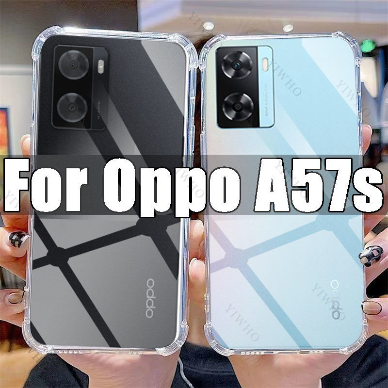Klare Telefon hülle für oppo a57s tpu transparente Hülle für oppo a 57 s a57 57 s 6.56 "cph2385 stoß feste kratz feste Abdeckungen – Detail 1