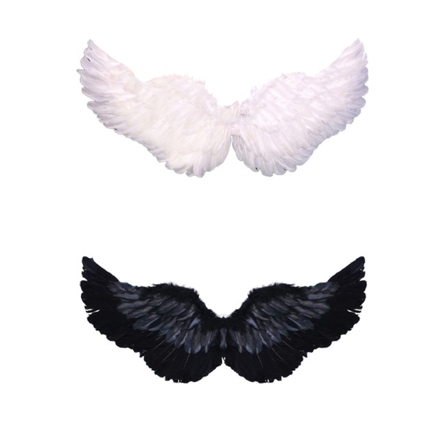 Bird Demon Devil Angel feather Wings for Children Kids Adults