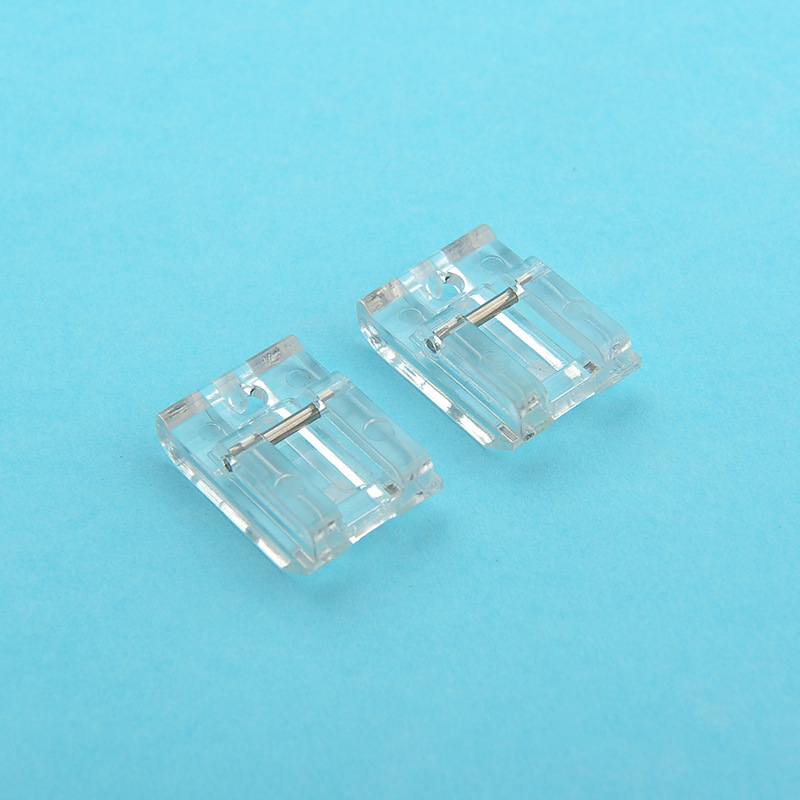 Description Picture 3 of itemHousehold Sewing Machine Parts Presser Foot Invisible Zipper Foot Plastic for  white Sewing Accessorie