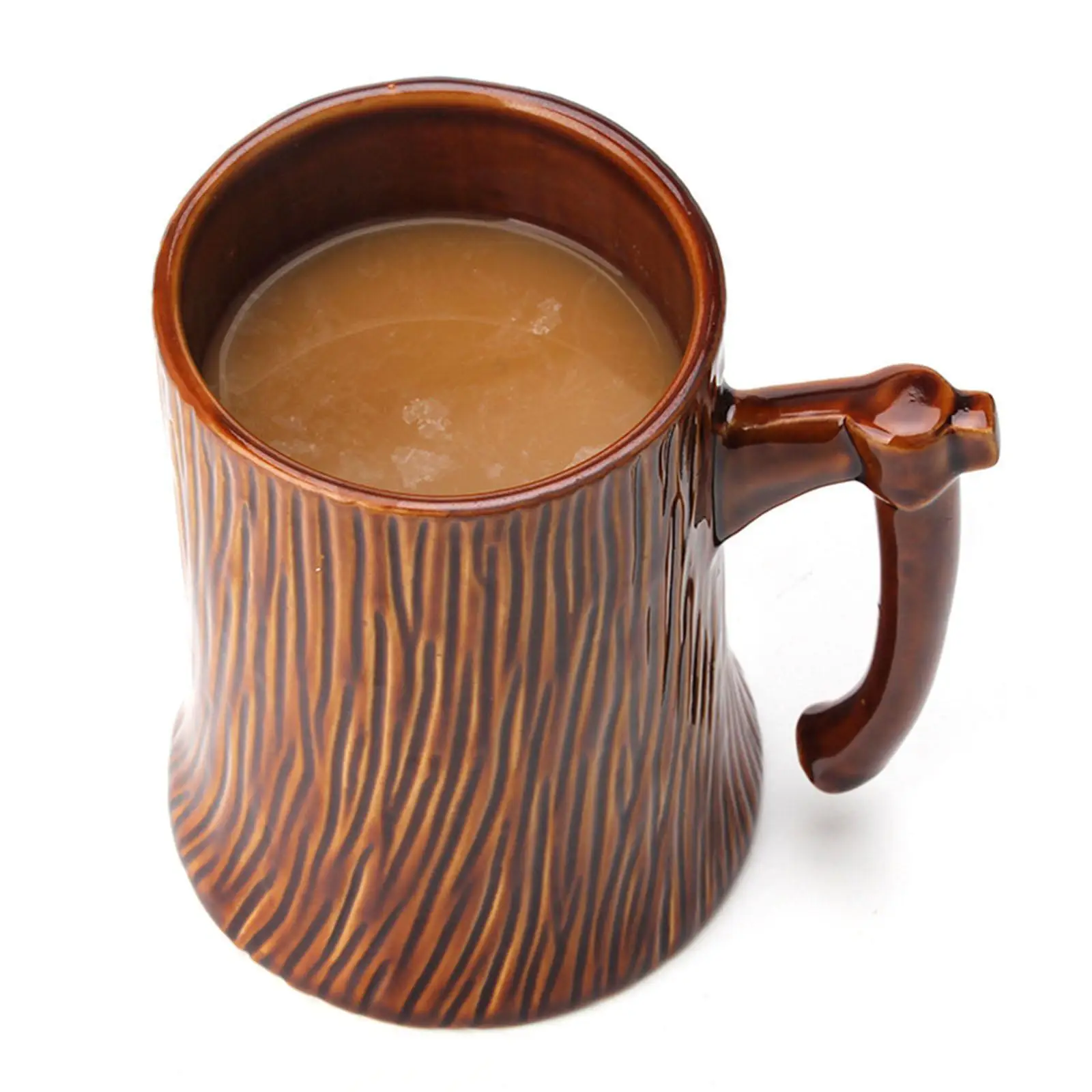 Beer Mug with Handle 600ml Gifts Handmade Coffee Milk Mug for Tea Hot Drinks Cocktail