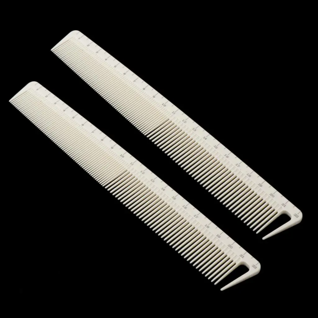 2PCS Unisex Anti Static  Resistant Teasing Hair Comb for  Types