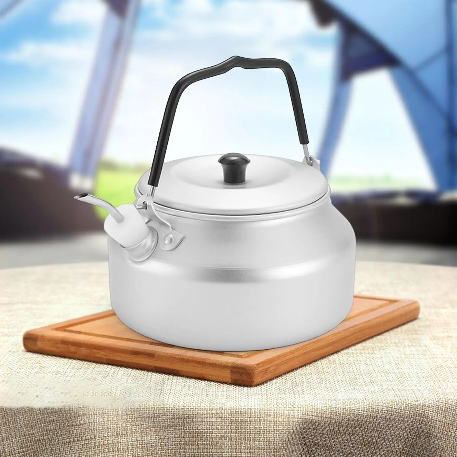 Camping Kettle for Boiling  Pot Portable Cookware Picnic Outdoor