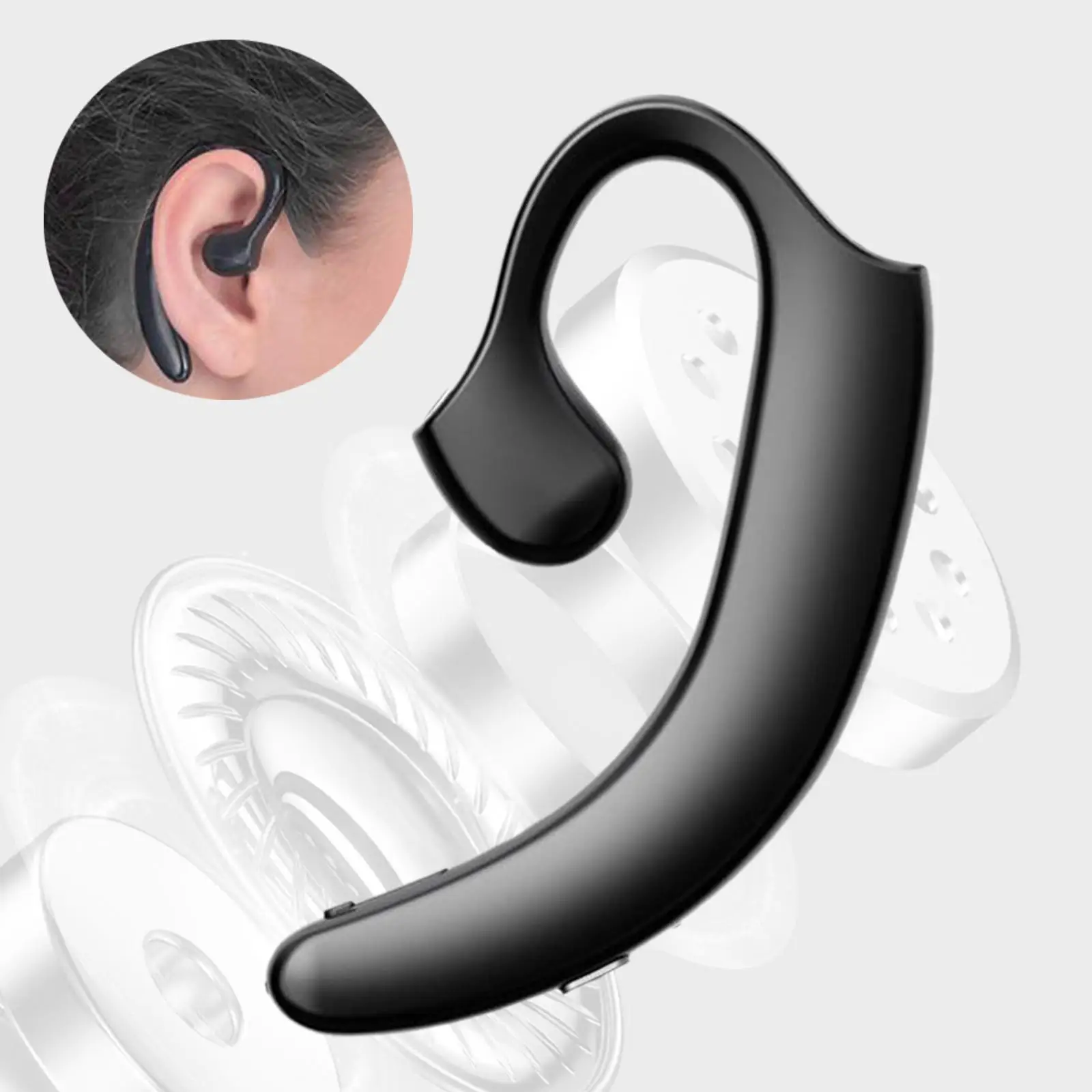Bluetooth Headset Wireless Sport Headphone Earphone