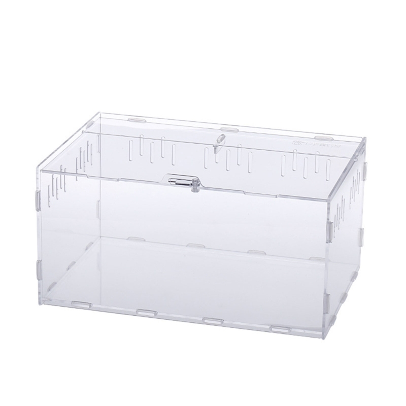 Title 9, Reptiles Feeding Box Anti-Escape Cases Acrylic ...