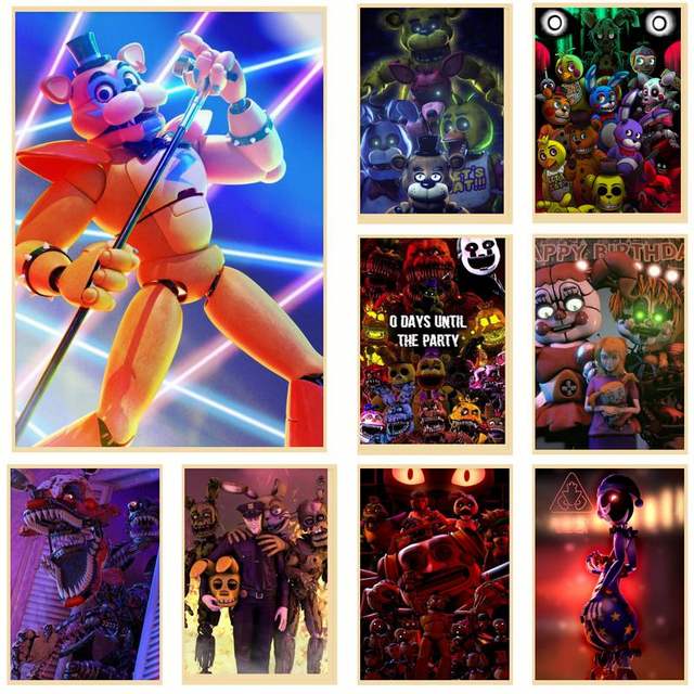 Fnaf F-Five-nights-At-Freddys Anime AB Diamond Painting Mosaic Embroidery  Cross Stitch Kit 5D Full Drill Rhinestone Handmade - AliExpress