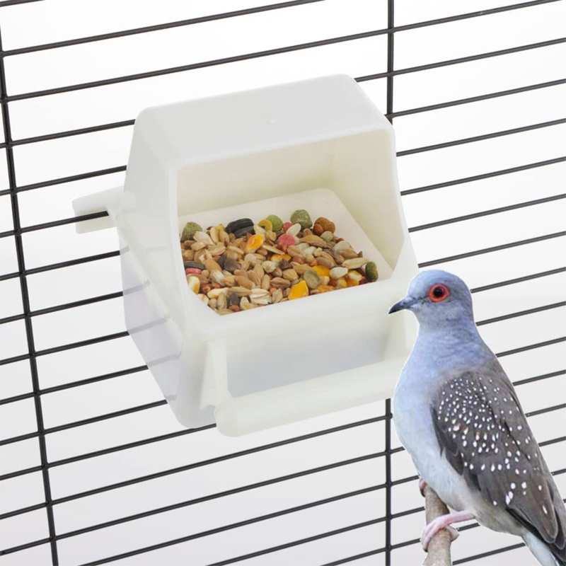 Title 9, Hanging Bird Feeders for Cage Plastic Food Cont...