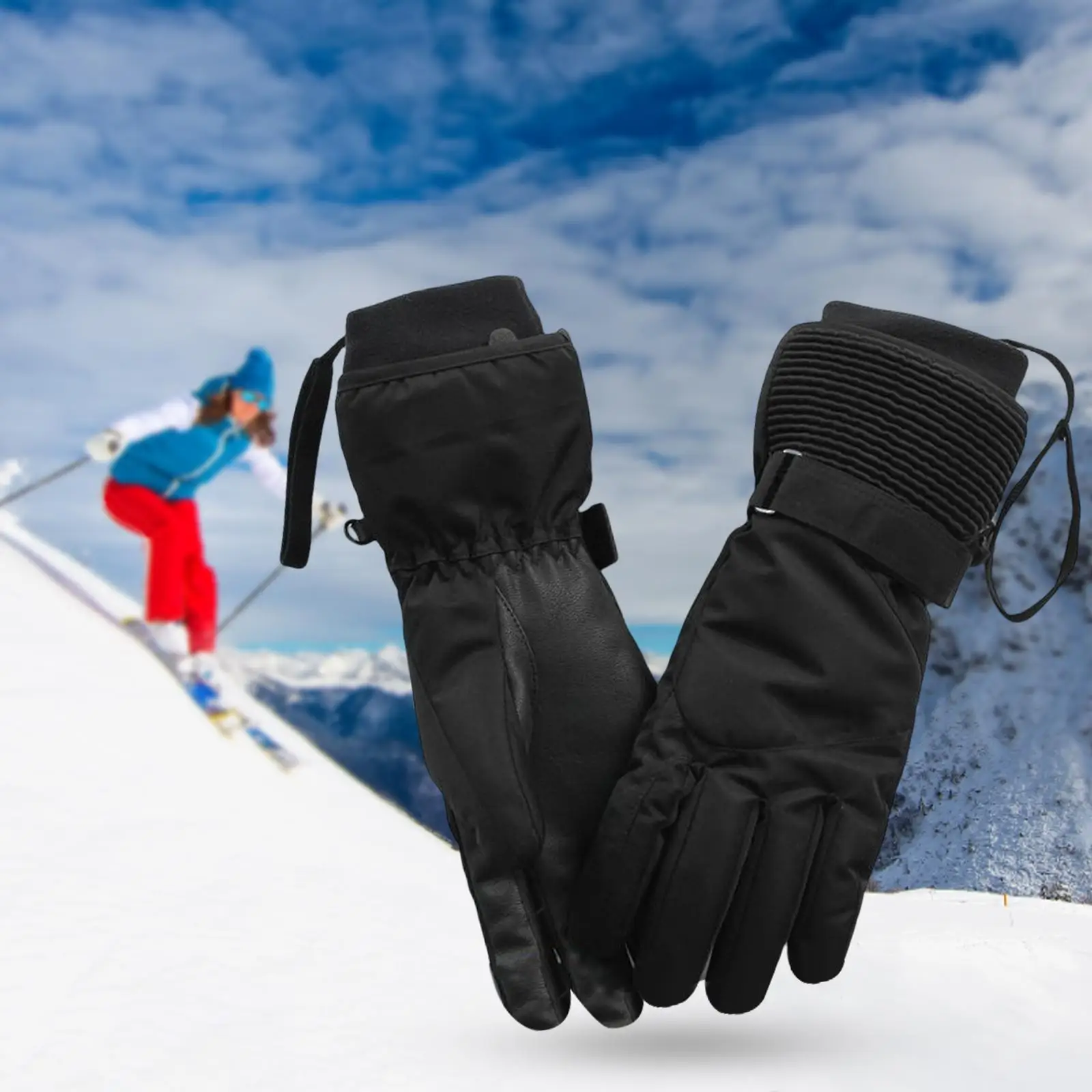 Ski  Elastic Wristband Has Elasticity Waterproof Touch-Screen Thermal s Winter  Running Sports Activities 