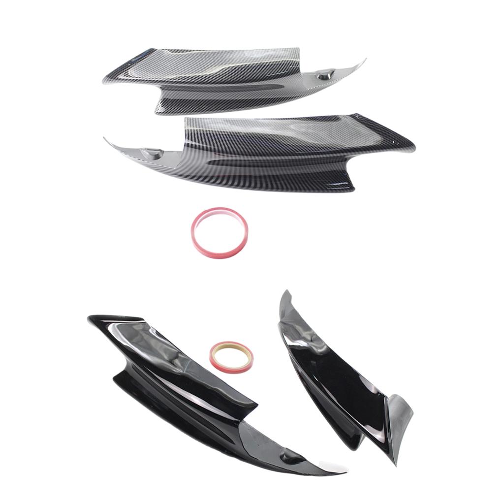 2 pcs Car Front Splitter Bumper Spoiler Lip for bmw E92 E92 07-2012 Accessories-Protective Clear Coated:  Rush Resistant.