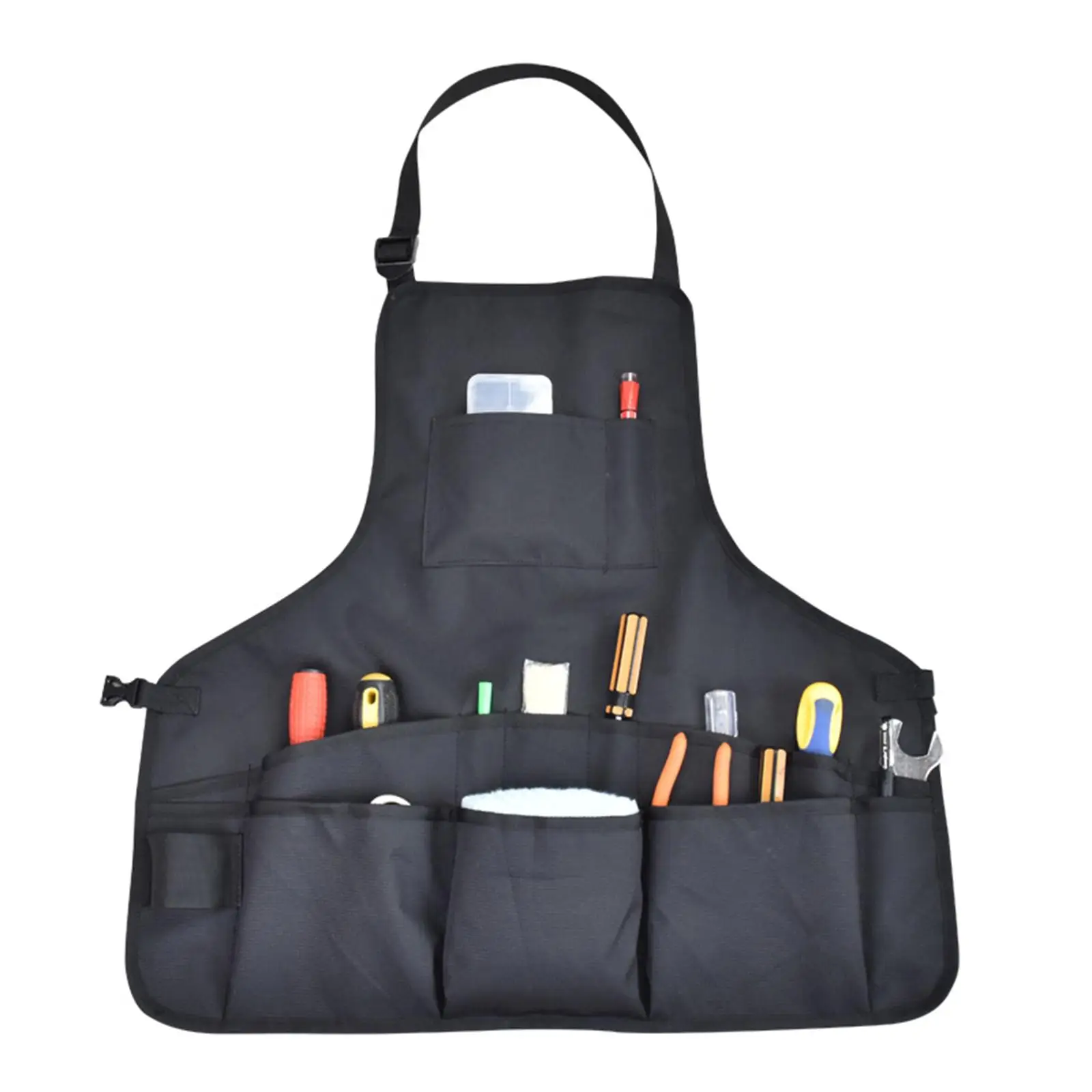 Multifunctional Work Apron Waist Belt Storage Pouch Workshop Apron for KTV Woodworking