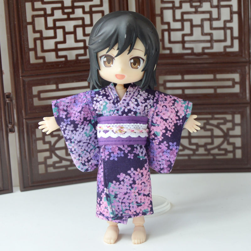 ob11 Kimono Baby clothes 1/12 bjd and wind baby clothes GSC clay man ymy kimono doll clothes doll accessories