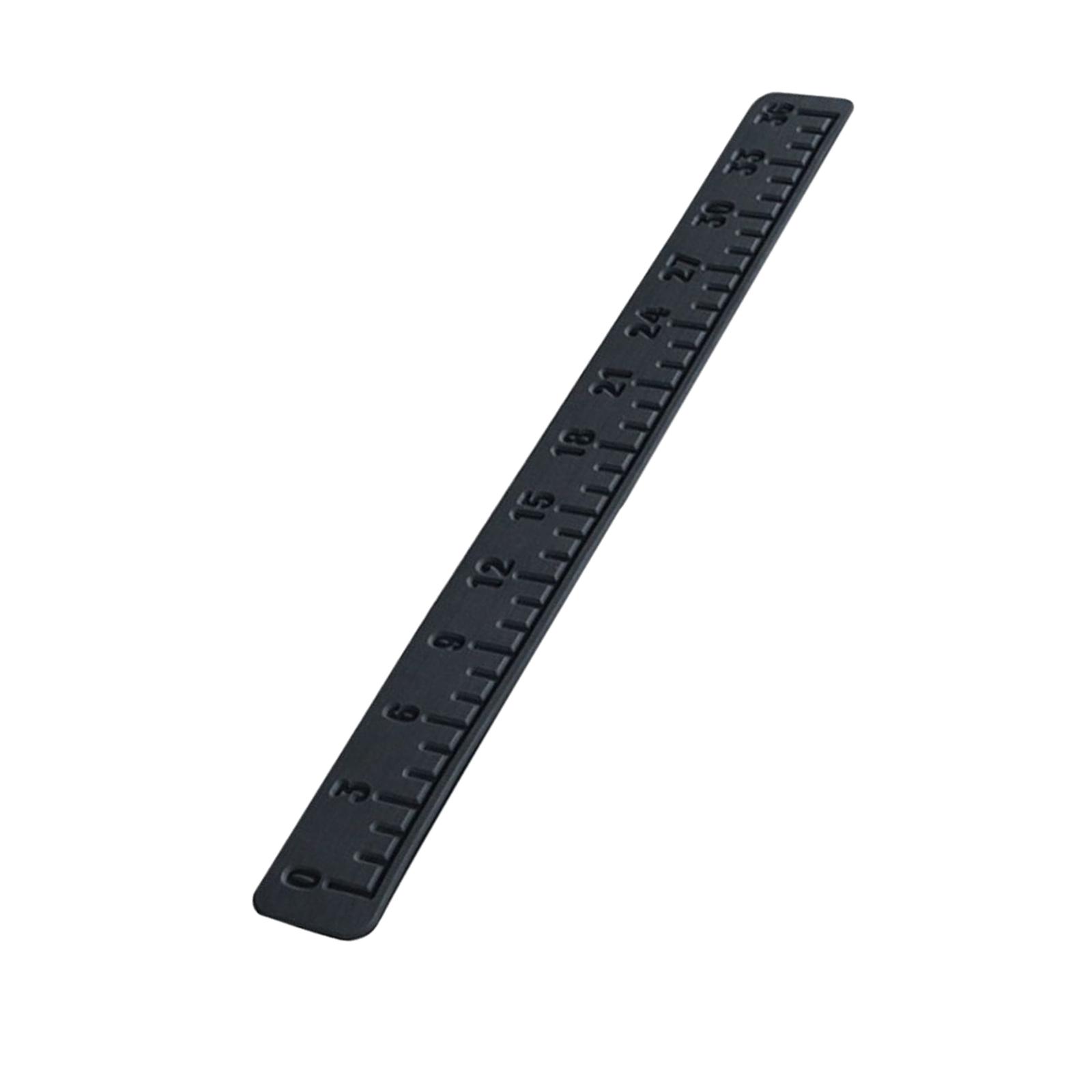 Fish Ruler for Boat 6mm Thickness Etched Numbers Fishing Measuring Tape for Yachts