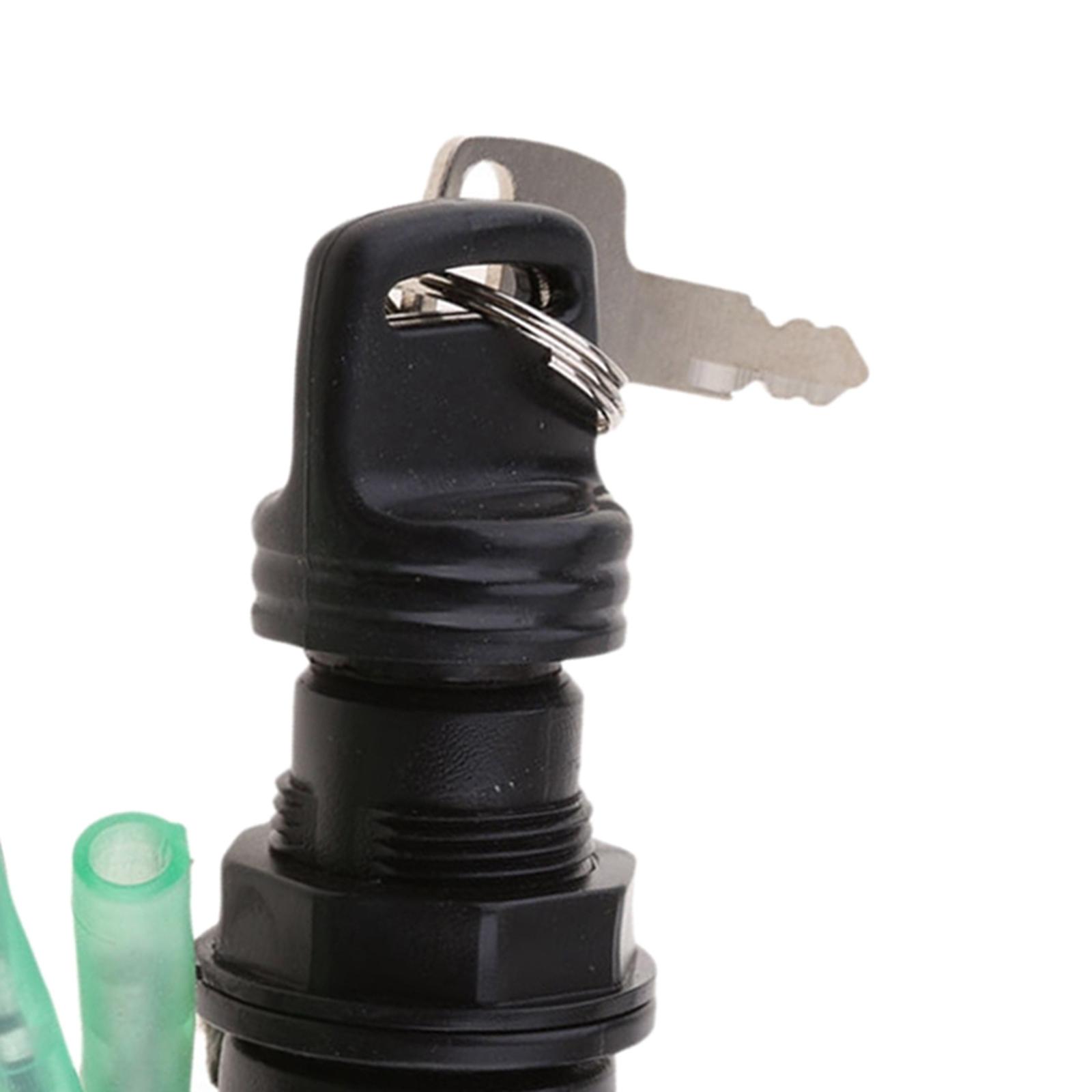 Boat Ignition Key Switch Durable for Suzuki Replacement Modification