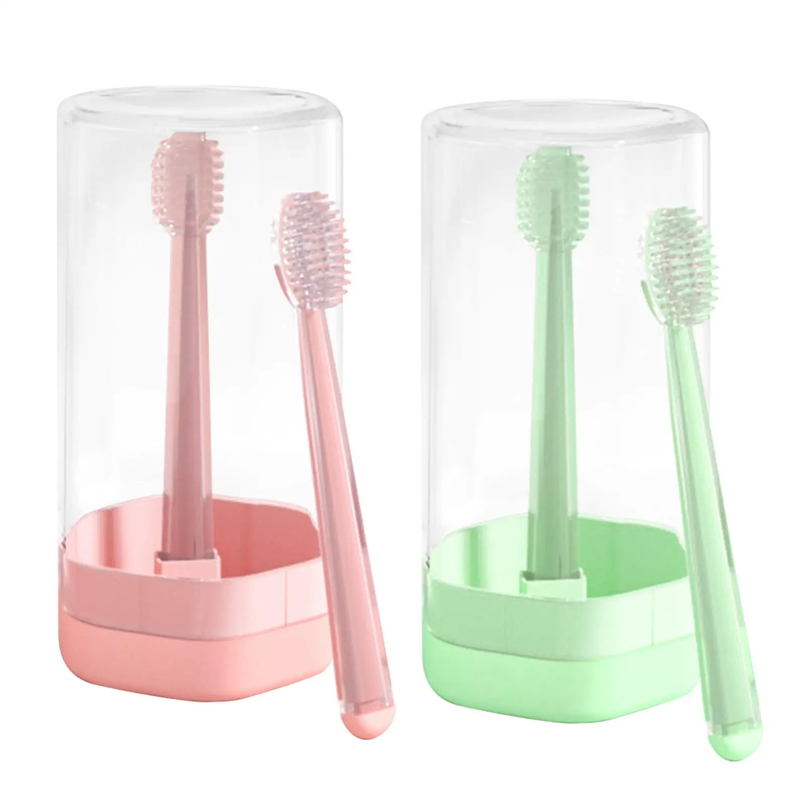 Training Toothbrush Oral Cleaner Coating Toothbrush for Kids