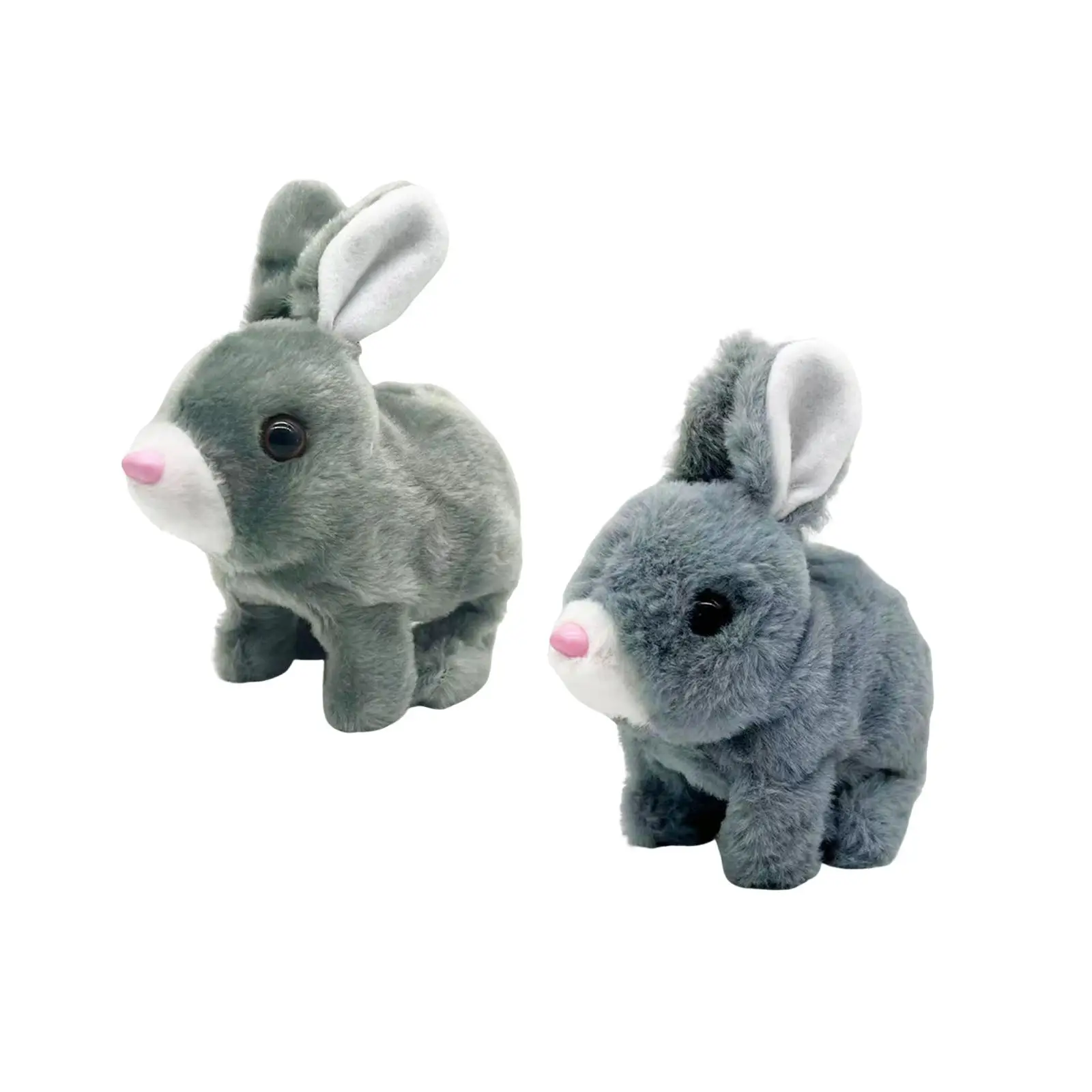 Electric Bunny Toys Simulation Hopping Jumping Walking for Bedtime Friend