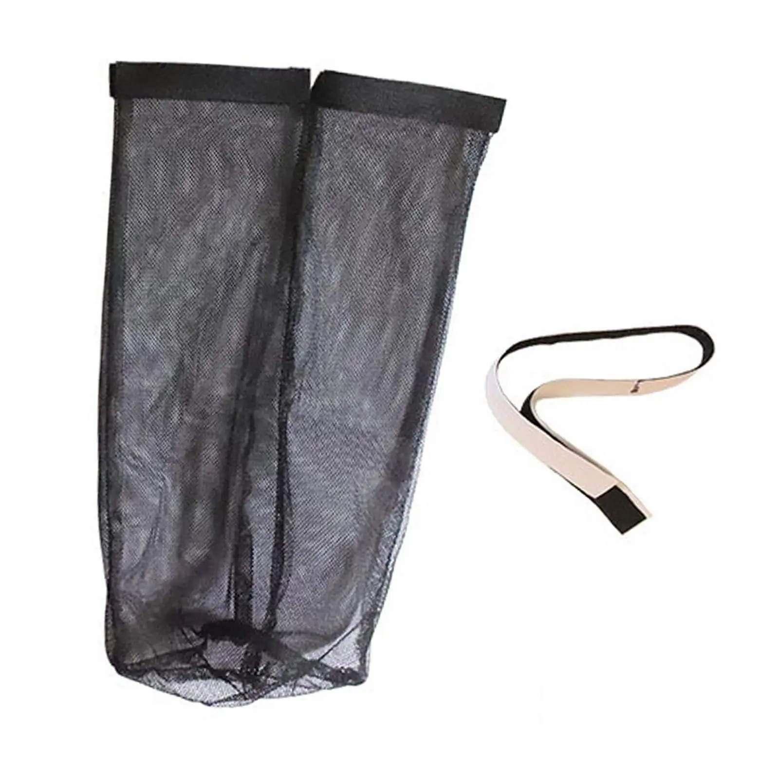 Dryer Lint Bag Catcher Durable Replacement Polyester Easy Installation 39x13cm for Outdoor Dryer Vent Black Lint Dust Filter Bag