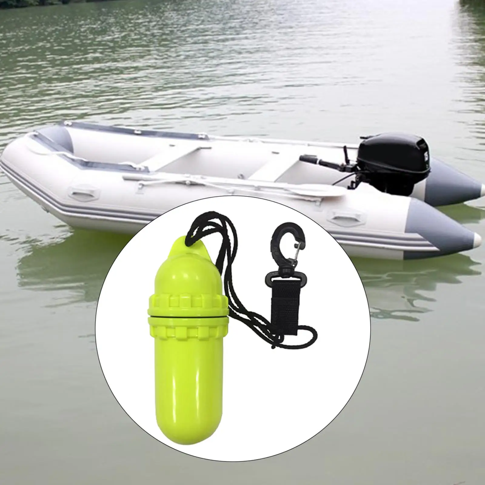 Scuba Diving Kayaking Waterproof Dry Box Gear Accessories Container Case & Rope Clip For Money ID Cards License Outdoor Sports