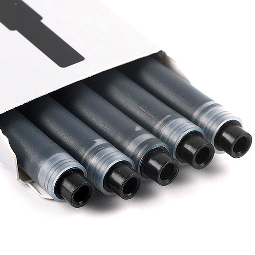 5 teile/schachtel schwarze Einweg-Füll federhalter Tinten patronen ersetzen Stift Nachfüllung t10 für Lingmei Stift – Detail 8
