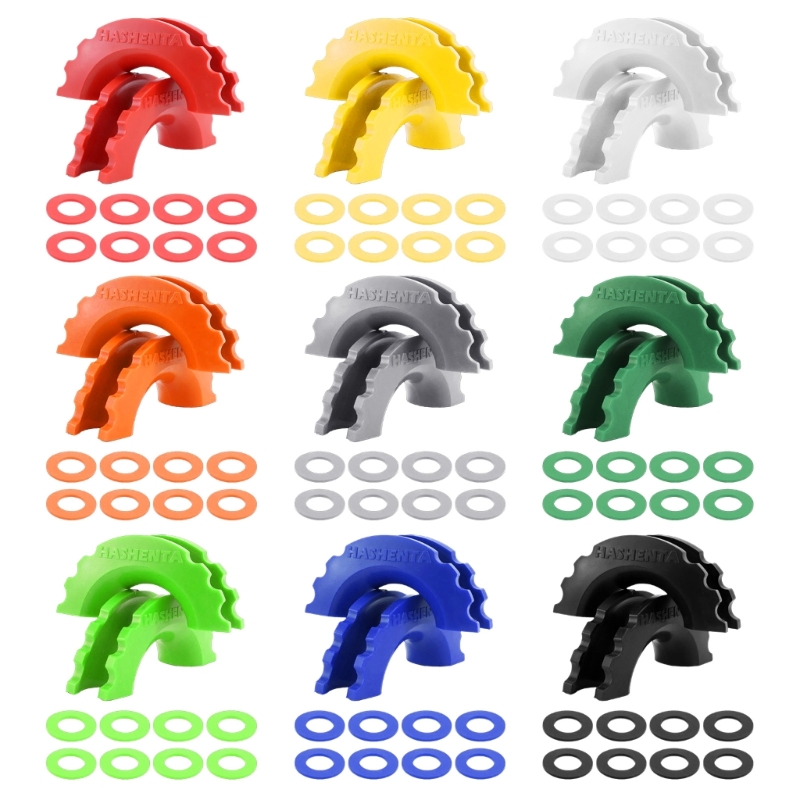 D-Ring-Schäkel-Isolierscheiben-Set, Anhänger-Stoßstangenschutz für 3/4 5/8 Off-Road – Detail 1