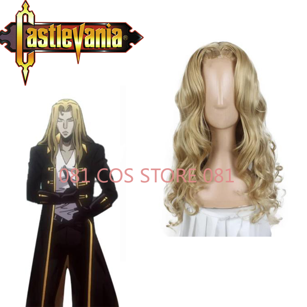 Парик из аниме Castlevania Alucard Sypha, термостойкий синтетический волос  для косплея, Хэллоуина | AliExpress