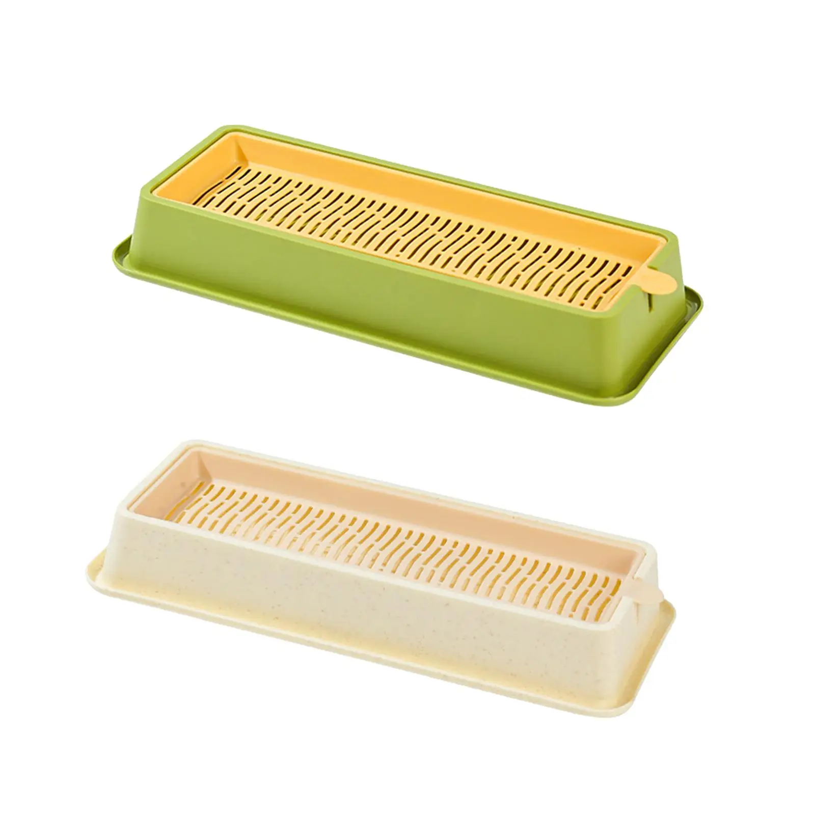 Seed Sprouter Tray Hydroponic Cat Grass Box Seed Germination Pet Cats Grass Growing Cat Grass Grow Tray for Seedling Planting