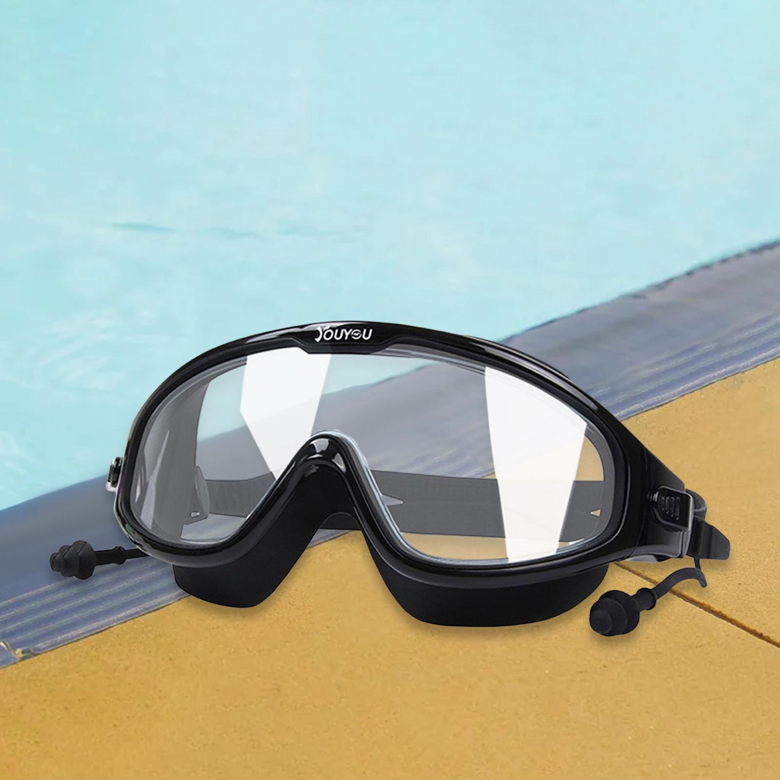 Swimming Goggles Adjustable Clear View Waterproof No Leaking Swim Goggles