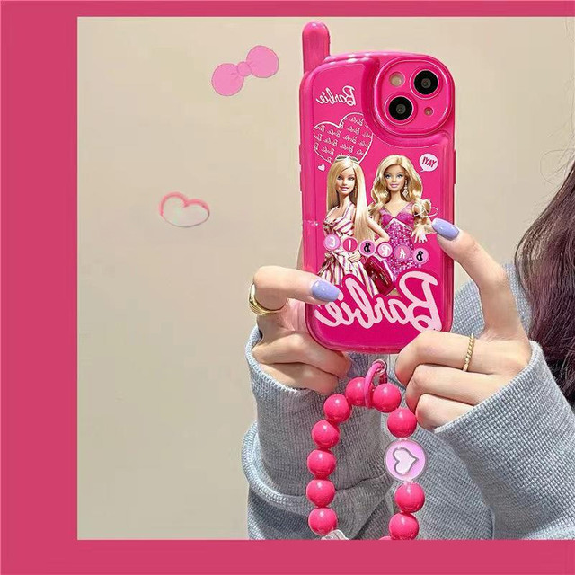 Miniso Barbie Mobile Phone Case For Iphone 14 13 12 11 Pro Max X