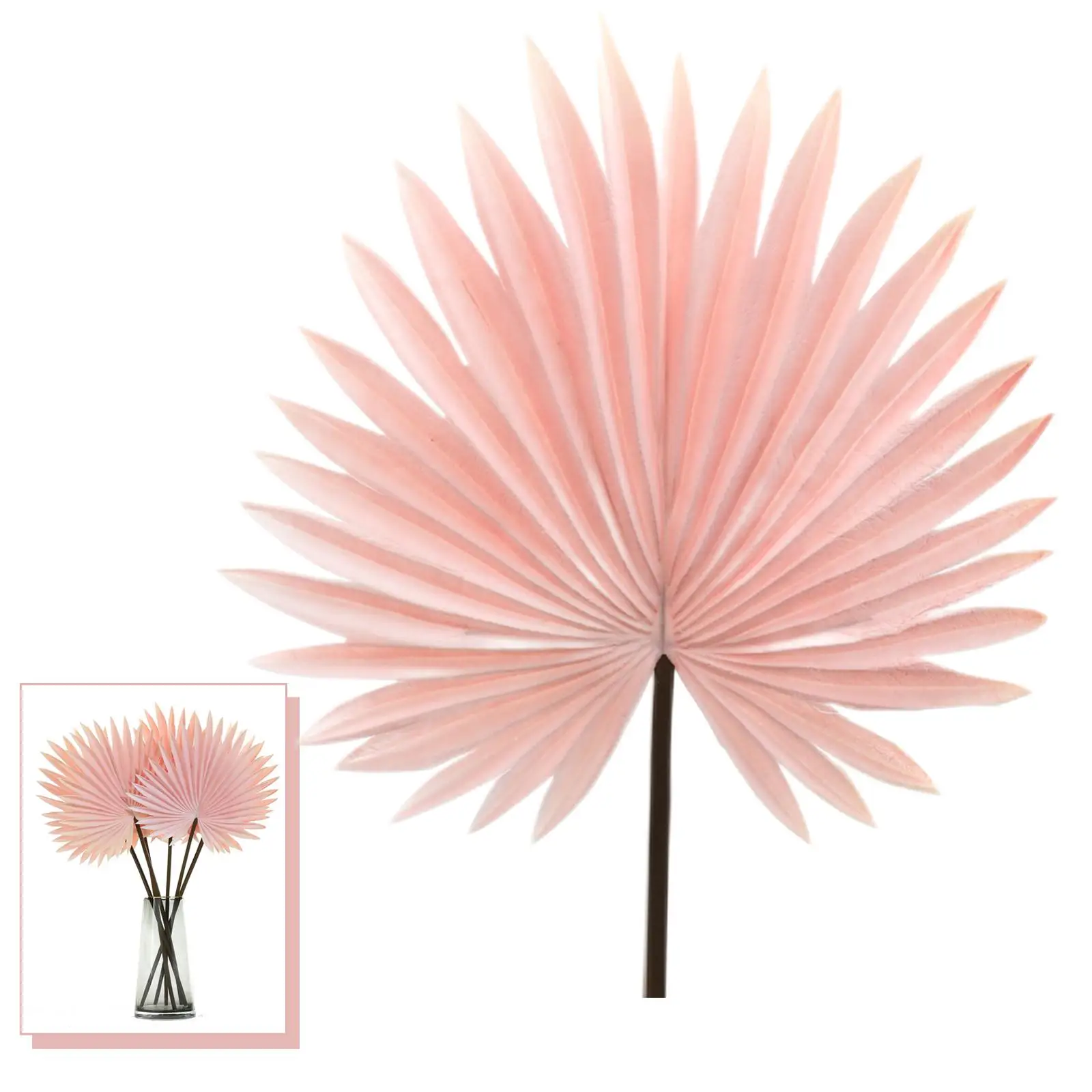 Artificial Palm Leaf 65cm Tall Hawaiian Plant Leaves for Party Wedding Vase Decoration
