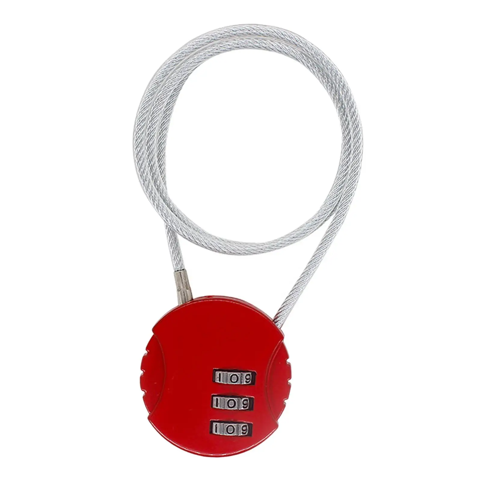 Helmet Lock Cycling lock Portable 3 Digit Resettable Mini Bicycle Locks for Suitcase Stroller Travel Luggage Locker