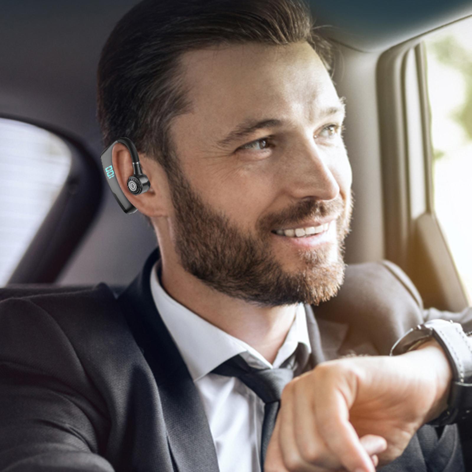 Bluetooth Headset Single Sweatproof Fits Left/Right In-Ear for Sport Fitness