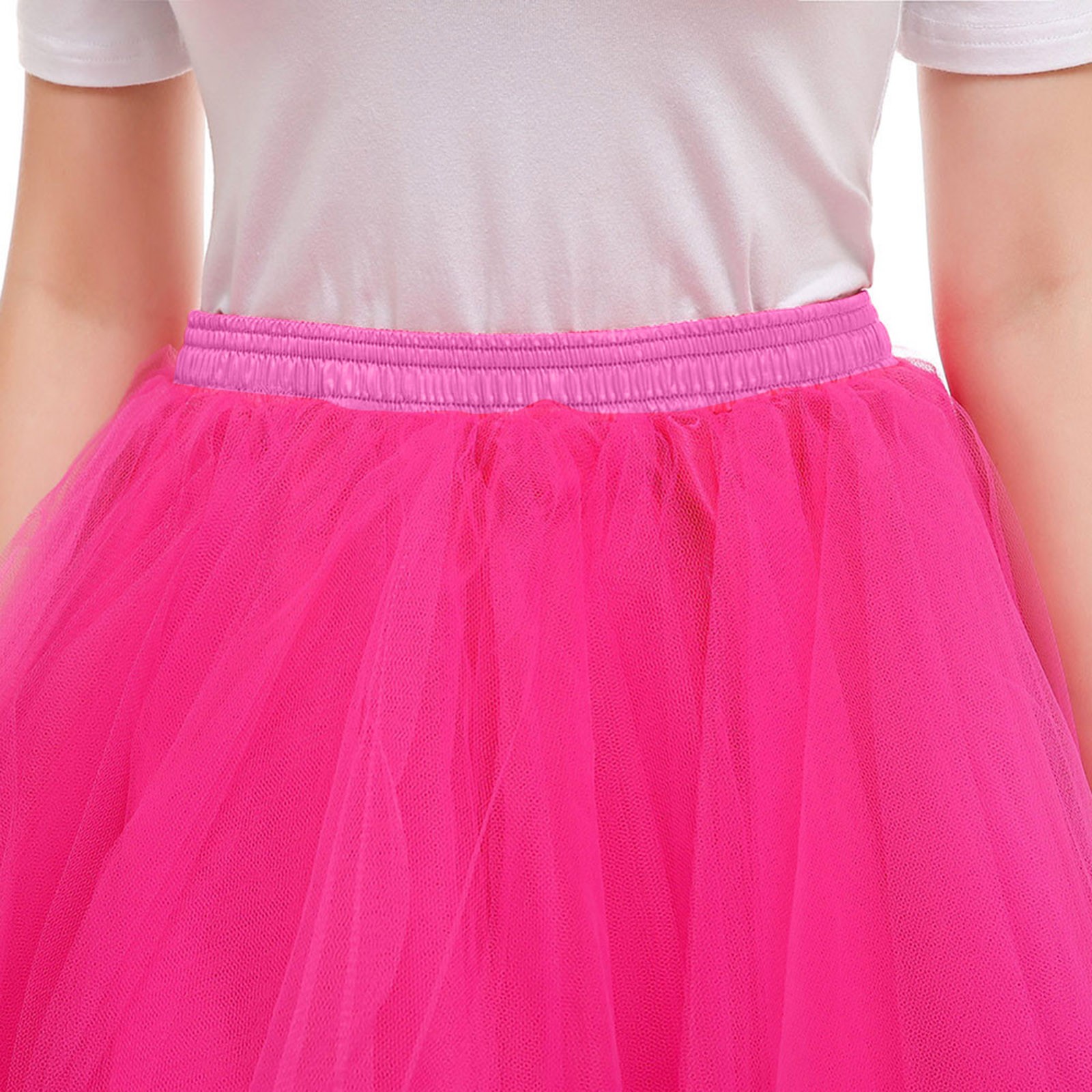 Pettiskirt, Tutu Adulto Saia Dança, senhoras Mini