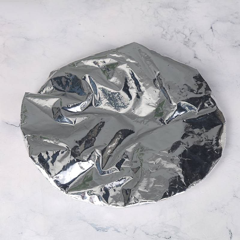 Description Picture 3 of itemLadies shower cap thermal insulation aluminum foil hat stretch shower cap hair salon hair dyeing cap hair dyeing tools