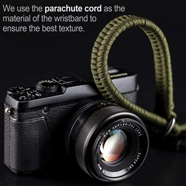 DIY Quick-Release Paracord Camera Wrist Strap with Instructions • Simplr