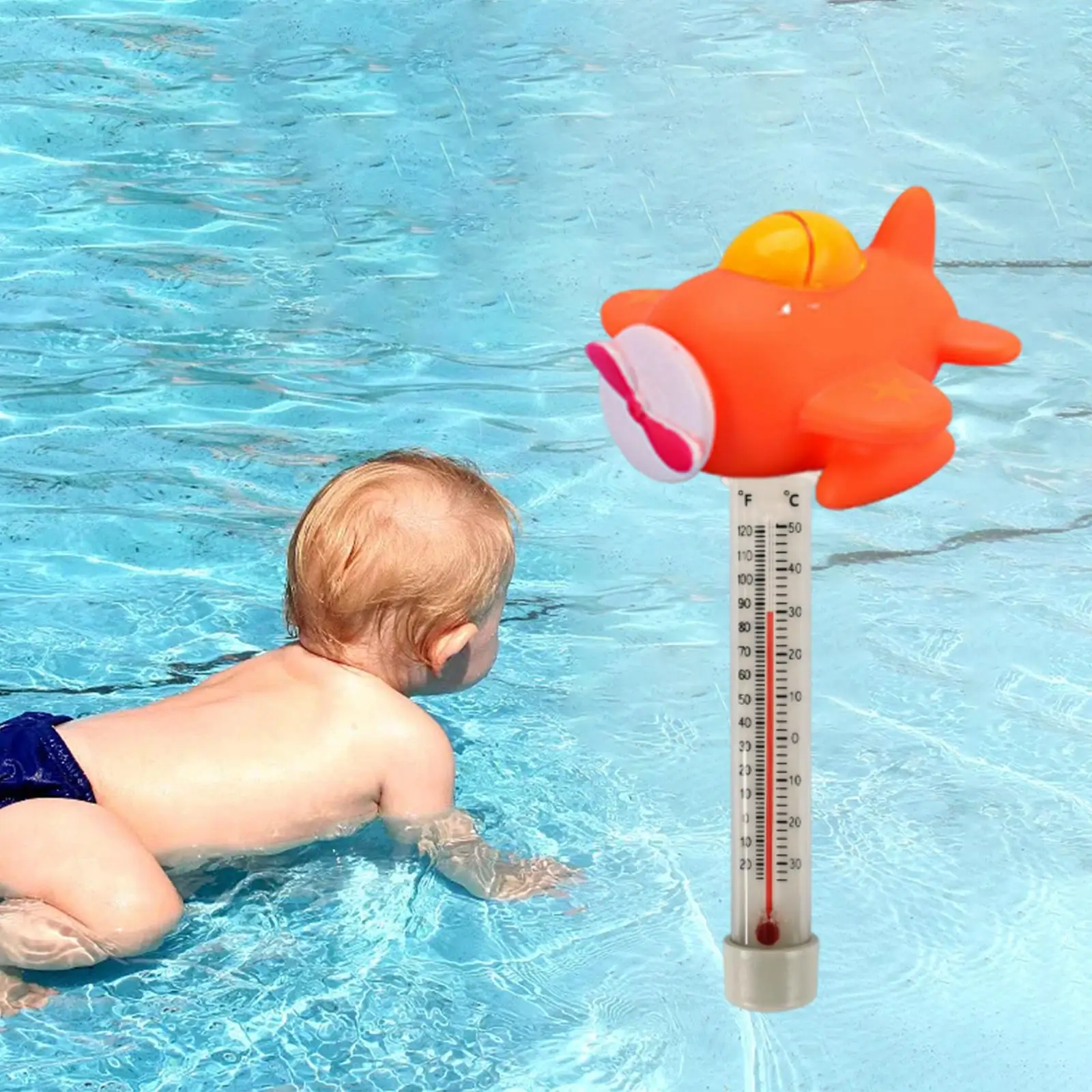 Floating Thermometer for Pool Large Size for Hot Tub Indoor Outdoor Pool