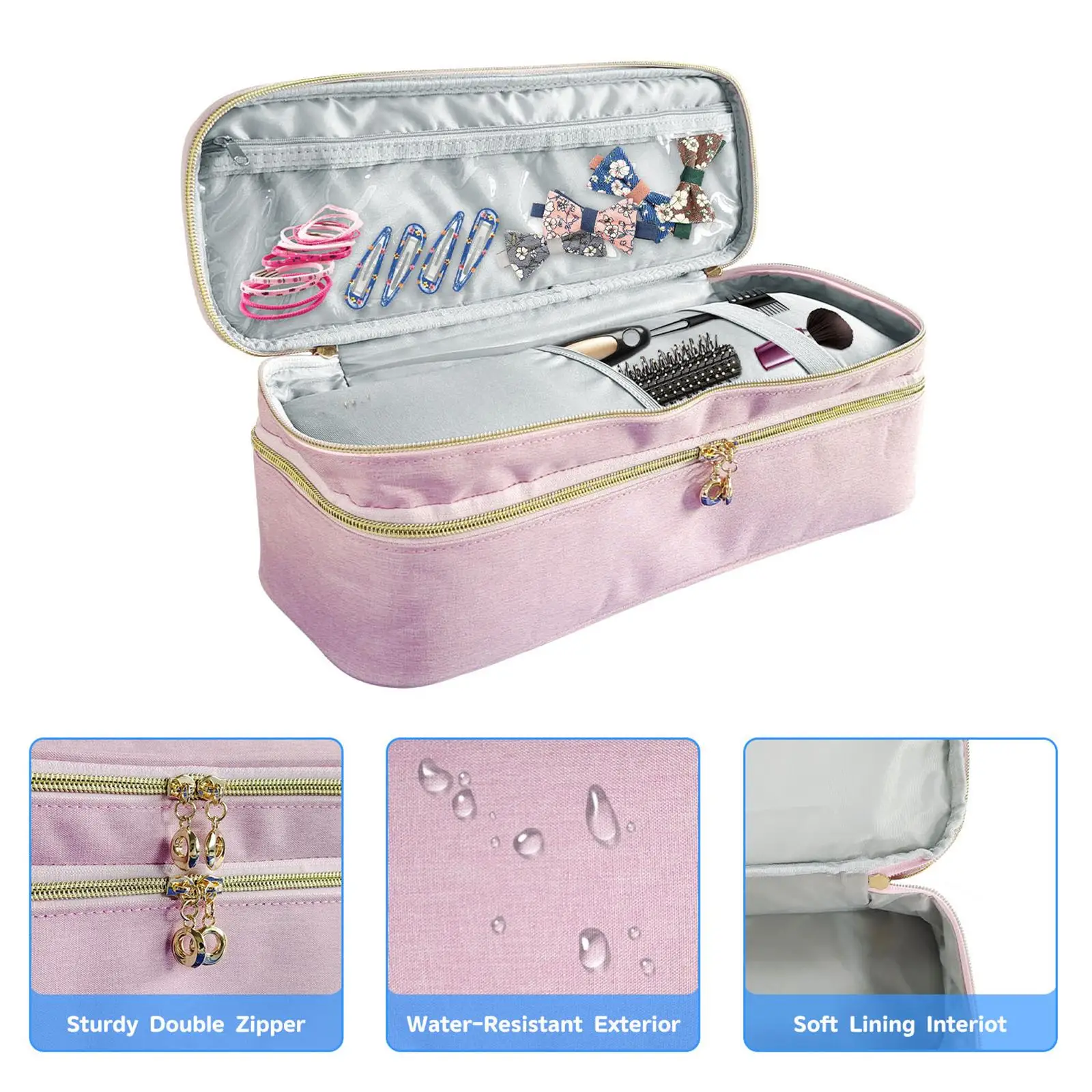 Hair Dryer Bags Oxford Cloth Toiletry Bag Hair Straighteners Styling Tools Storage Curling Organizer Bag Hair Dryer Storage Bag