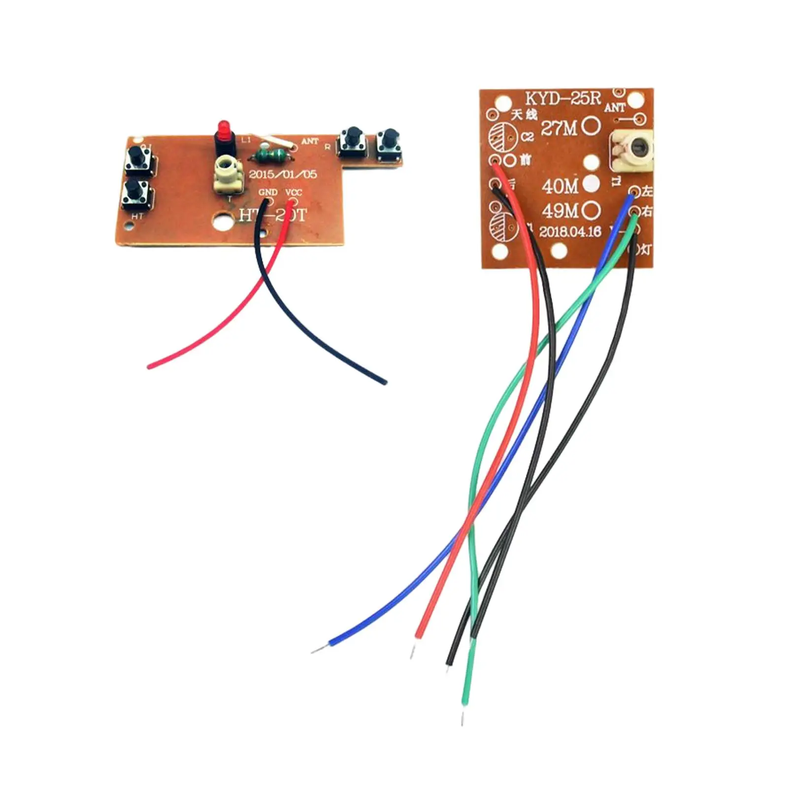 Trnsmitter Bord nd Receiver Bord Circuit Bord ccessories for RC Toy RC Replcement Prt 27MHz for RC Cr Prts Replcement