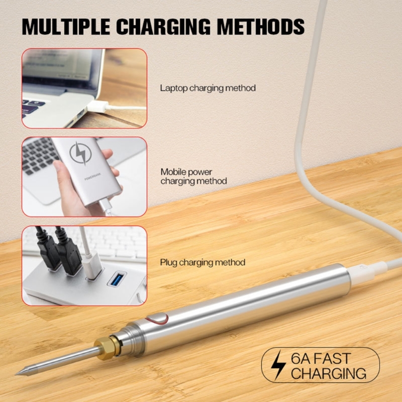 Title 7, Soldering Iron USB Wireless Soldering Iron Port...