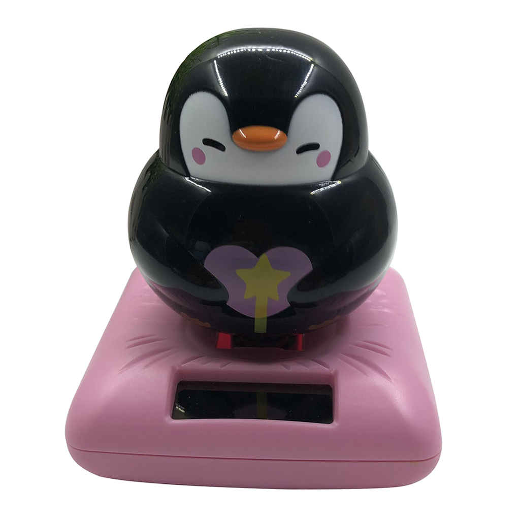 Solar Dancing Toy Animal Solar Powered Penguin Swinging Animated Bobble