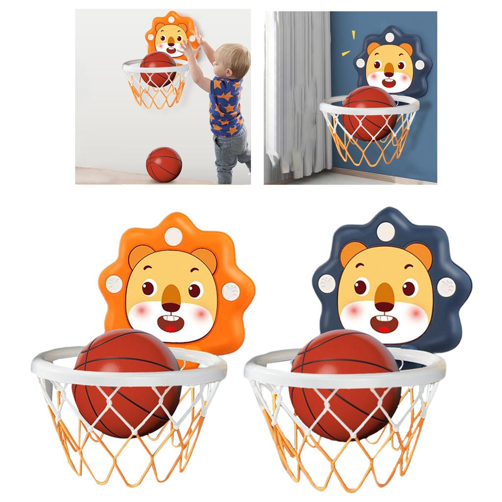 Mini Basketball Hoop Set W/ Basketball and Pump Sport Games Basketball Toys for Home Christmas Birthday Gifts Boys Girls Kids
