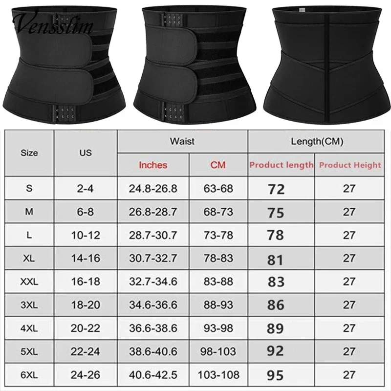 Compre Mulheres Cintura Treinador Trimmer Corset Controle de Barriga Wraps  Treino Cinto Suor Barriga Band Esportes Cinta Sauna Terno Shapewear  Emagrecimento Body Shaper