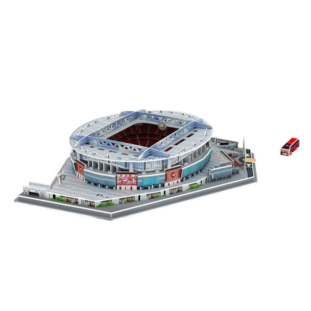 Big Size 30x23x4 Ac Inter Milan Meazza San Siro Football Stadium 3d Jigsaw  Model Toys Paper Puzzle Sz - Puzzles - AliExpress