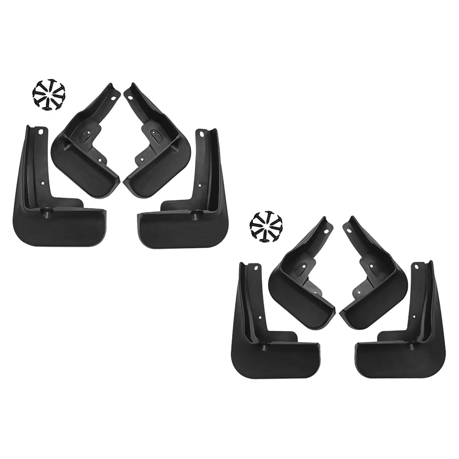 4 Pieces Car Wheel Mud Flaps Mudguard Automotive Fender for Toyota for camry 2018 to 2021 Auto Accessories Easily to Install