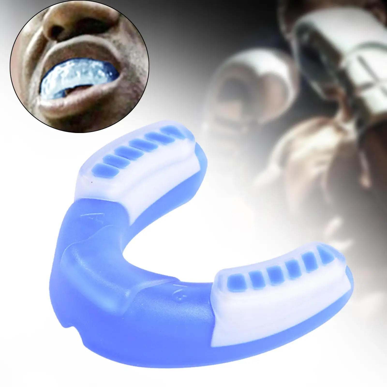 Mouth Guard Adults Mouthguard Professional Mouth Protection Mouth Protector for Rugby Football Kickboxing Basketball Mma Boxing