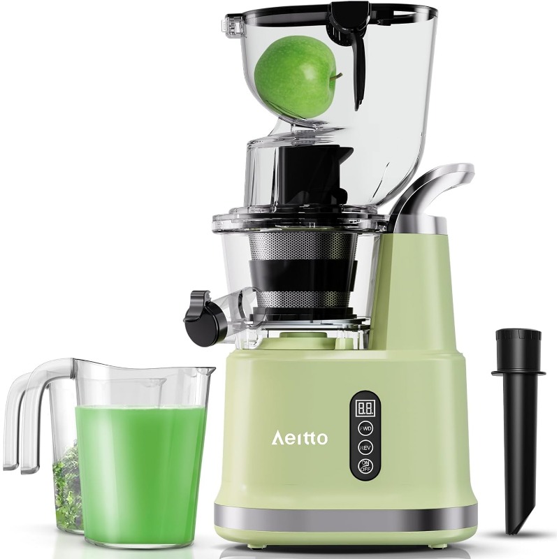 Title 15, Aeitto Cold Press Juicer, Whole Vertical Juicer...